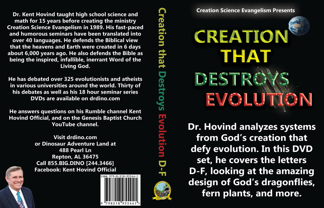Creation that Destroys Evolution (Letters D-F)