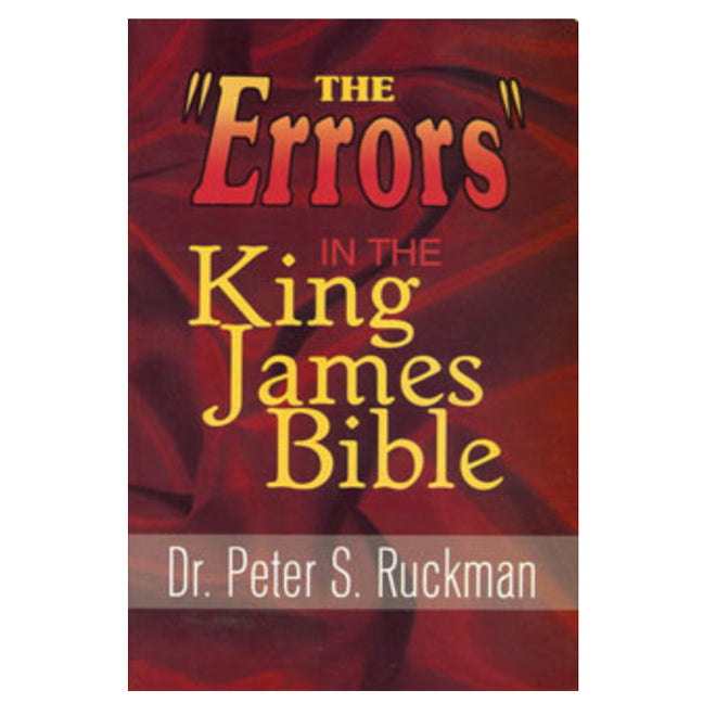 "Errors" In The King James Bible