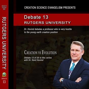 Debate Rutgers University Round 1 - Creation Science Evangelism
